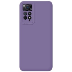 Funda Silicona Líquida Ultra Suave compatible con Xiaomi Redmi Note 12 Pro 4G Color Morada 2