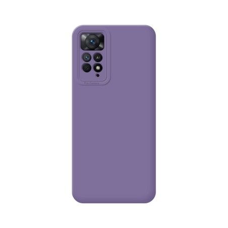Funda Silicona Líquida Ultra Suave compatible con Xiaomi Redmi Note 12 Pro 4G Color Morada