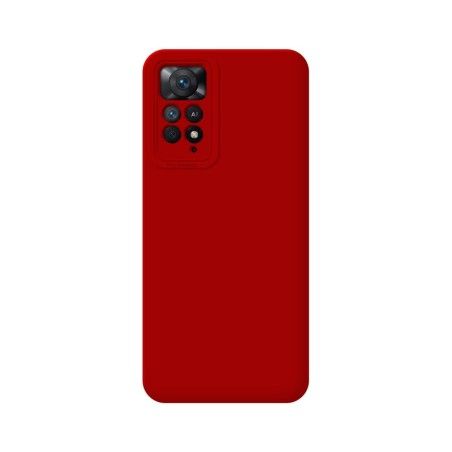 Funda Silicona Líquida Ultra Suave compatible con Xiaomi Redmi Note 12 Pro 4G Color Roja