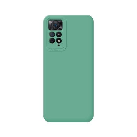 Funda Silicona Líquida Ultra Suave compatible con Xiaomi Redmi Note 12 Pro 4G Color Verde