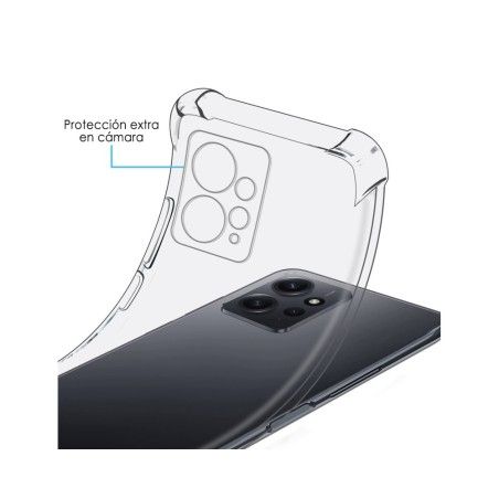 Funda Silicona Antigolpes Transparente compatible con Xiaomi Redmi Note 12 4G
