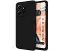 Funda Silicona Líquida Ultra Suave compatible con Xiaomi Redmi Note 12 4G color Negra