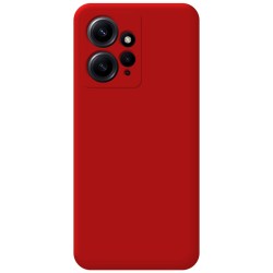 Funda Silicona Líquida Ultra Suave compatible con Xiaomi Redmi Note 12 4G color Roja 2