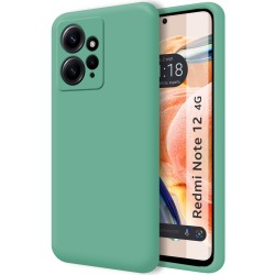 Funda Silicona Líquida Ultra Suave compatible con Xiaomi Redmi Note 12 4G color Verde