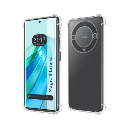 Funda Silicona Antigolpes Transparente para Huawei Honor Magic 5 Lite 5G