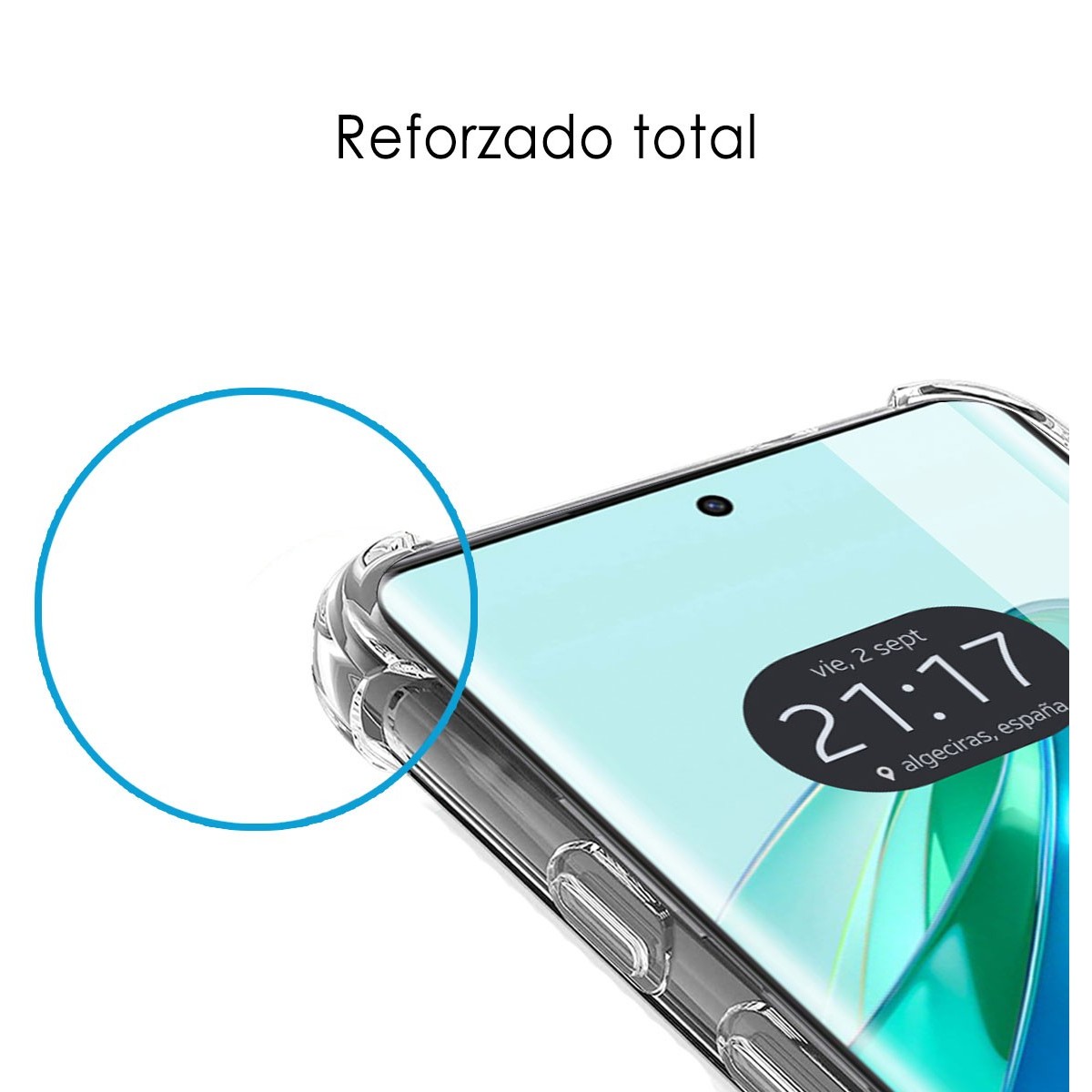 Funda Silicona Antigolpes Transparente para Huawei Honor Magic 5 Lite 5G