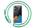 Personaliza tu Funda Colgante Transparente para Huawei Honor X7a con Cordon Verde Agua Dibujo Personalizada