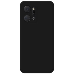 Funda Silicona Líquida Ultra Suave para Huawei Honor X7a color Negra 2