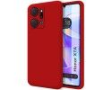 Funda Silicona Líquida Ultra Suave para Huawei Honor X7a color Roja