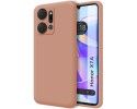Funda Silicona Líquida Ultra Suave para Huawei Honor X7a color Rosa