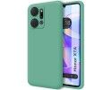 Funda Silicona Líquida Ultra Suave para Huawei Honor X7a color Verde