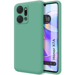 Funda Silicona Líquida Ultra Suave para Huawei Honor X7a color Verde