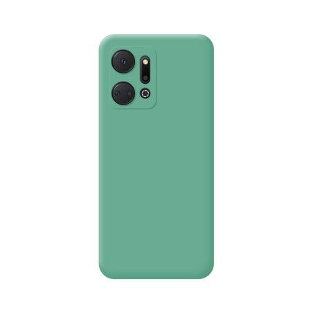 Funda Silicona Líquida Ultra Suave para Huawei Honor X7a color Verde