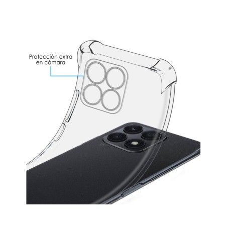 Funda Silicona Antigolpes Transparente para Huawei Honor X8a
