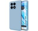 Funda Silicona Líquida Ultra Suave para Huawei Honor X8a color Azul