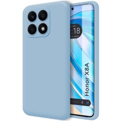Funda Silicona Líquida Ultra Suave para Huawei Honor X8a color Azul