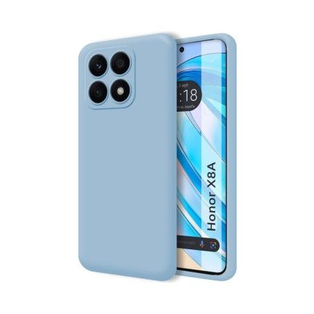 Funda Silicona Líquida Ultra Suave para Huawei Honor X8a color Azul