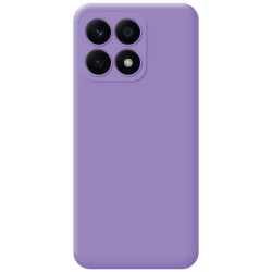 Funda Silicona Líquida Ultra Suave para Huawei Honor X8a color Morada 2