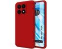 Funda Silicona Líquida Ultra Suave para Huawei Honor X8a color Roja