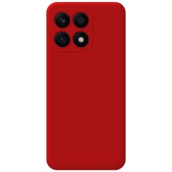 Funda Silicona Líquida Ultra Suave para Huawei Honor X8a color Roja 2