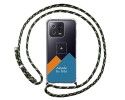 Personaliza tu Funda Colgante Transparente para Xiaomi 13 5G con Cordon Verde / Dorado Dibujo Personalizada