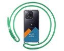 Personaliza tu Funda Colgante Transparente para Xiaomi 13 5G con Cordon Verde Agua Dibujo Personalizada