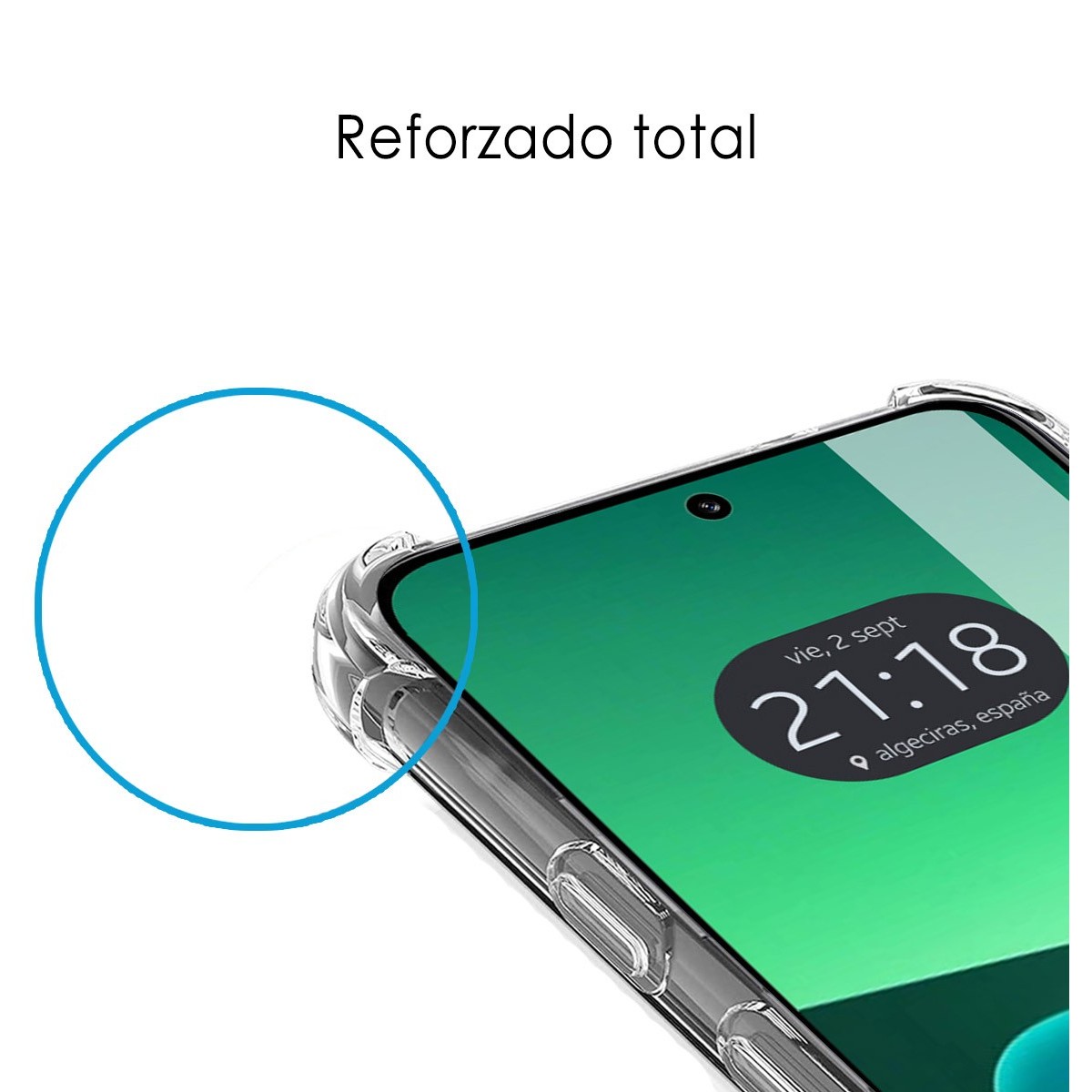 Funda Silicona Antigolpes Transparente compatible con Xiaomi 13 5G