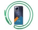 Personaliza tu Funda Colgante Transparente para Xiaomi 13 Lite 5G con Cordon Verde Agua Dibujo Personalizada