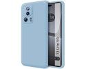 Funda Silicona Líquida Ultra Suave compatible con Xiaomi 13 Lite 5G color Azul