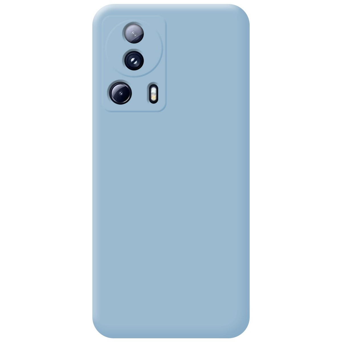 Funda Silicona Líquida Ultra Suave compatible con Xiaomi 13 Lite 5G color Azul