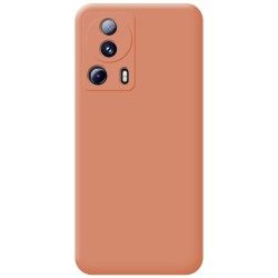 Funda Silicona Líquida Ultra Suave compatible con Xiaomi 13 Lite 5G color Rosa