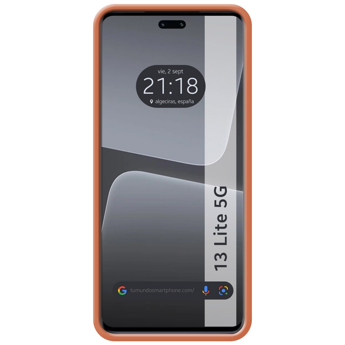 Funda Silicona Líquida Ultra Suave compatible con Xiaomi 13 Lite 5G color Rosa