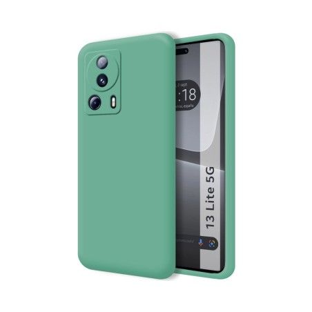 Funda Silicona Líquida Ultra Suave compatible con Xiaomi 13 Lite 5G color Verde