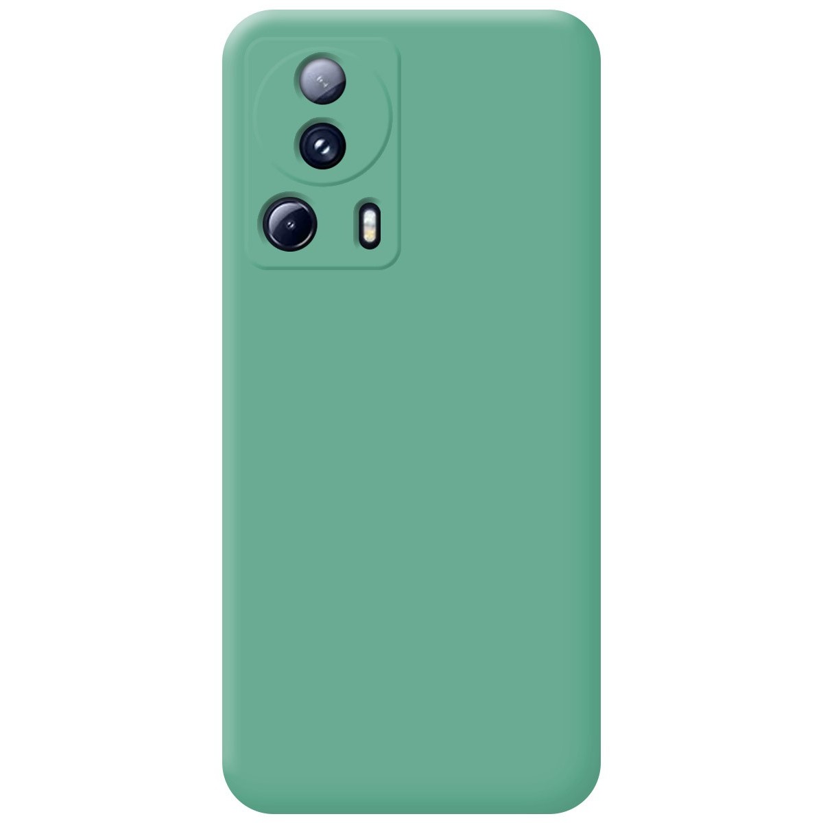 Funda Silicona Líquida Ultra Suave compatible con Xiaomi 13 Lite 5G color Verde
