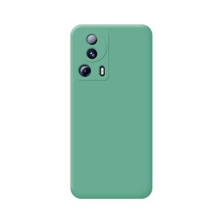 Funda Silicona Líquida Ultra Suave compatible con Xiaomi 13 Lite 5G color Verde