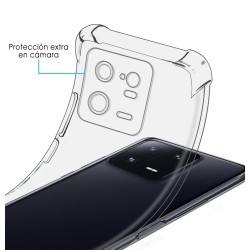 Funda Silicona Antigolpes Transparente compatible con Xiaomi 13 Pro 5G 2
