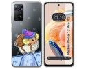 Funda Silicona Transparente compatible con Xiaomi Redmi Note 12 Pro 4G diseño Cabra Dibujos