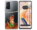 Funda Silicona Transparente compatible con Xiaomi Redmi Note 12 Pro 4G diseño Suricata Dibujos