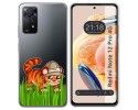Funda Silicona Transparente compatible con Xiaomi Redmi Note 12 Pro 4G diseño Tigre Dibujos