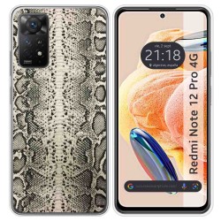 Funda Silicona compatible con Xiaomi Redmi Note 12 Pro 4G diseño Animal 01 Dibujos
