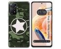 Funda Silicona compatible con Xiaomi Redmi Note 12 Pro 4G diseño Camuflaje 01 Dibujos