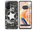 Funda Silicona compatible con Xiaomi Redmi Note 12 Pro 4G diseño Camuflaje 02 Dibujos