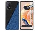 Funda Silicona compatible con Xiaomi Redmi Note 12 Pro 4G diseño Cuero 02 Dibujos