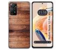 Funda Silicona compatible con Xiaomi Redmi Note 12 Pro 4G diseño Madera 02 Dibujos