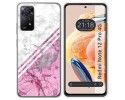 Funda Silicona compatible con Xiaomi Redmi Note 12 Pro 4G diseño Mármol 03 Dibujos