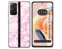 Funda Silicona compatible con Xiaomi Redmi Note 12 Pro 4G diseño Mármol 04 Dibujos