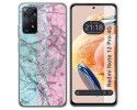 Funda Silicona compatible con Xiaomi Redmi Note 12 Pro 4G diseño Mármol 08 Dibujos