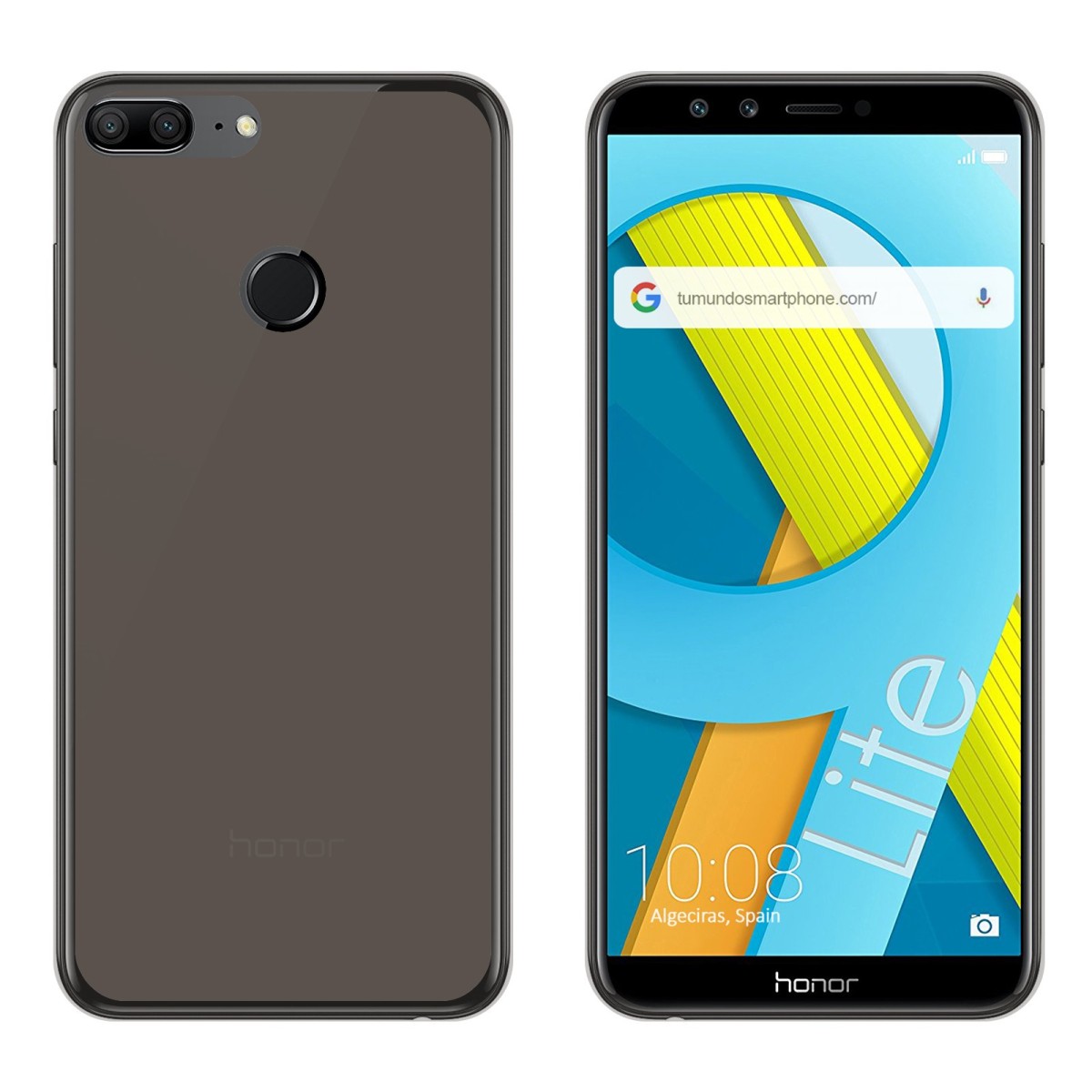 Funda Gel Tpu para Huawei Honor 9 Lite Color Negra