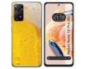 Funda Silicona compatible con Xiaomi Redmi Note 12 Pro 4G diseño Cerveza Dibujos