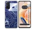 Funda Silicona compatible con Xiaomi Redmi Note 12 Pro 4G diseño Circuito Dibujos